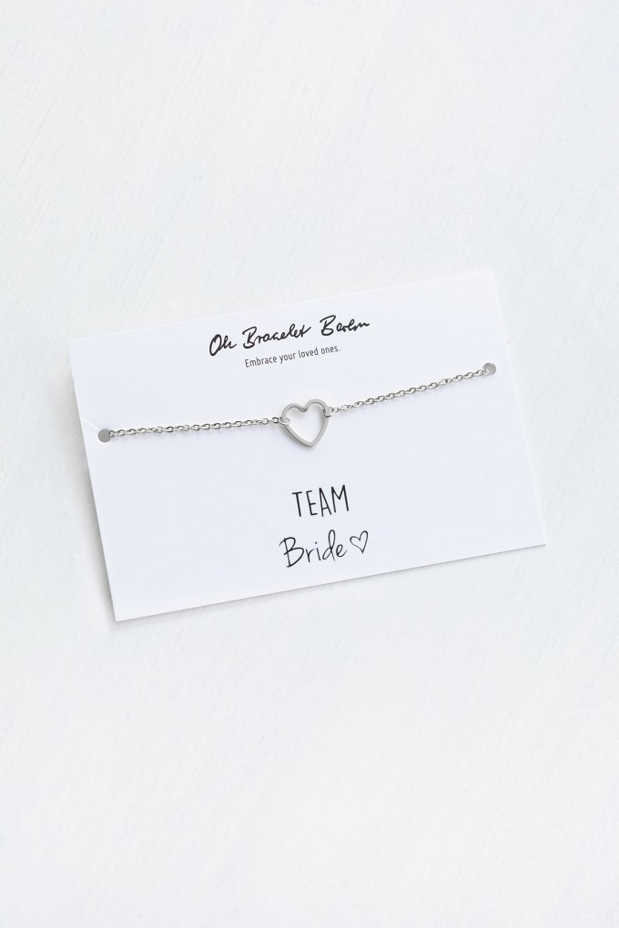 Oh Bracelet Berlin - Armband »Trauzeugin« | weißvergoldet Oh Bracelet Berlin - Armband »Trauzeugin« | weißvergoldet