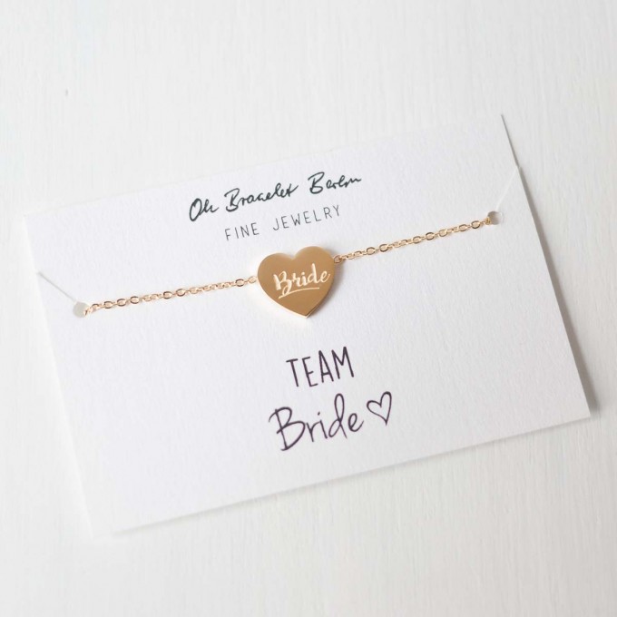 Oh Bracelet Berlin – Bride Armband II aus Edelstahl, vergoldet Oh Bracelet Berlin – Bride Armband II aus Edelstahl, vergoldet