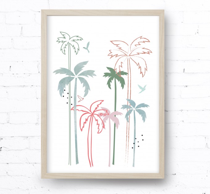 Kruth Design POSTER / SPRING BEACH Kruth Design POSTER / SPRING BEACH