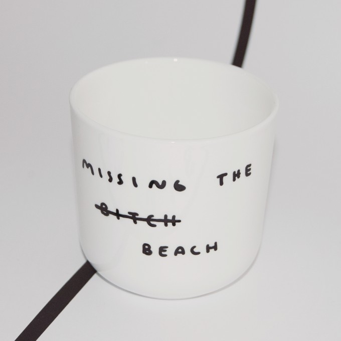 MISSING THE BEACH Becher – Johanna Schwarzer MISSING THE BEACH Becher – Johanna Schwarzer
