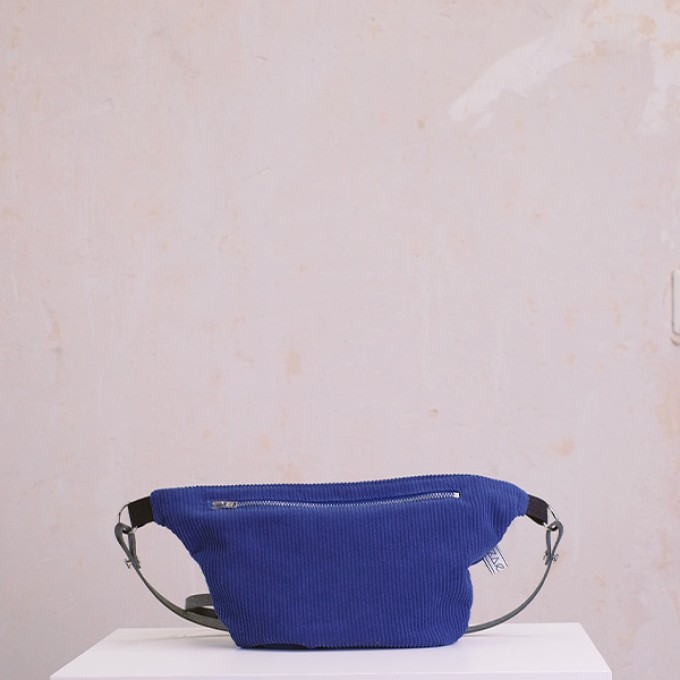 ZACAMO – Bauchtasche •Cord• kobaltblau ZACAMO – Bauchtasche •Cord• kobaltblau