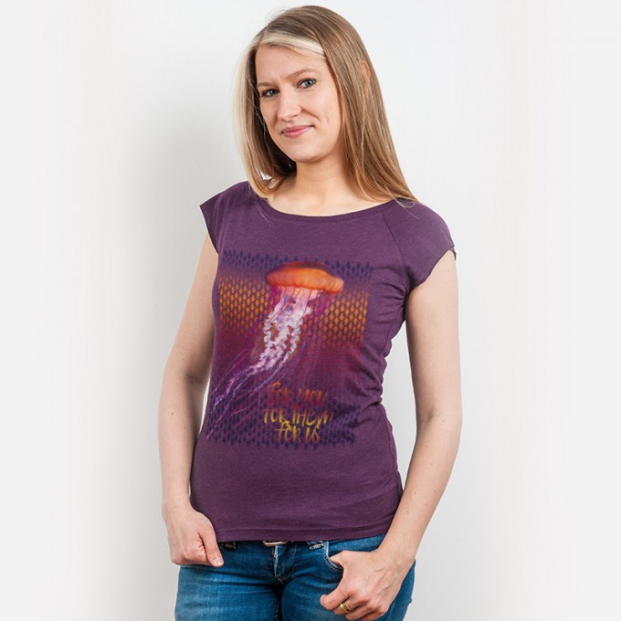 Ars Magna – Jelly Yell - Ladies Organic Bamboo T-Shirt Ars Magna – Jelly Yell - Ladies Organic Bamboo T-Shirt