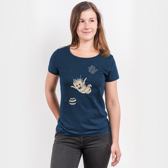 Pencake – Space Cake - Ladies Organic Cotton T-Shirt Pencake – Space Cake - Ladies Organic Cotton T-Shirt