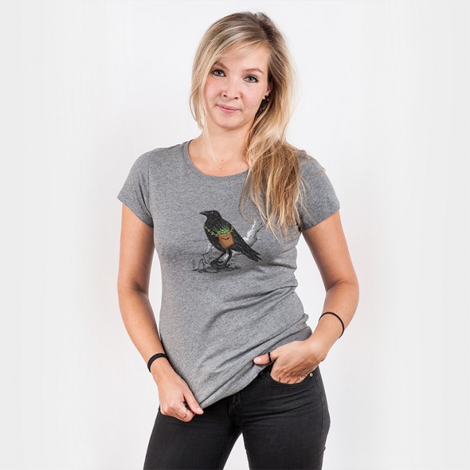 Robert Richter – Clean the World III - Rabe - Ladies Organic Cotton T Robert Richter – Clean the World III - Rabe - Ladies Organic Cotton T