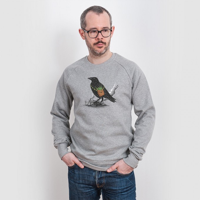 Robert Richter – Clean the World - Rabe - Organic Cotton Sweatshirt Robert Richter – Clean the World - Rabe - Organic Cotton Sweatshirt