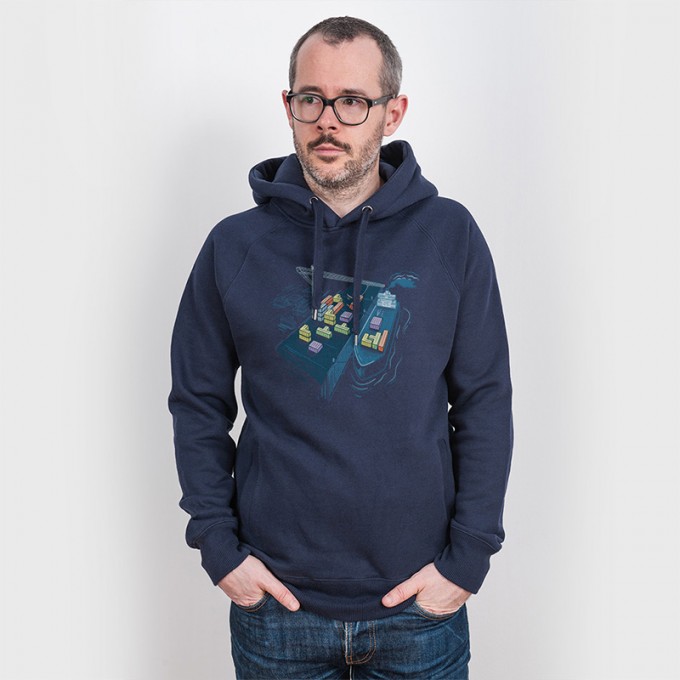 Robert Richter – Game Port - Organic Cotton Unisex Hoodie Robert Richter – Game Port - Organic Cotton Unisex Hoodie