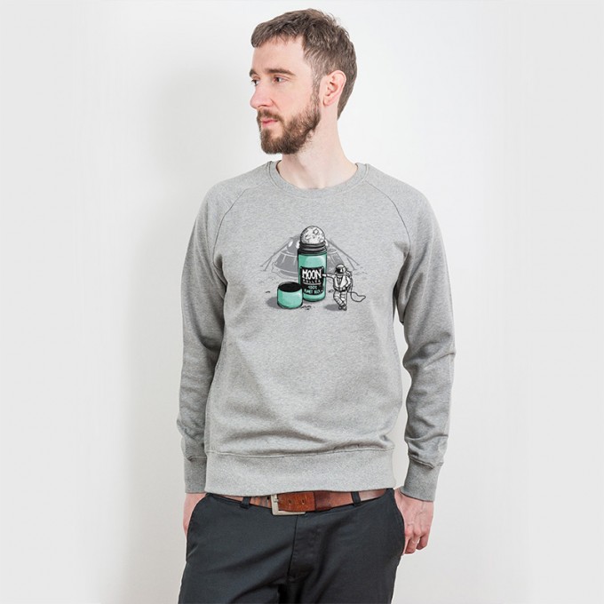 Robert Richter – Moon Roller - Organic Cotton Sweatshirt Robert Richter – Moon Roller - Organic Cotton Sweatshirt