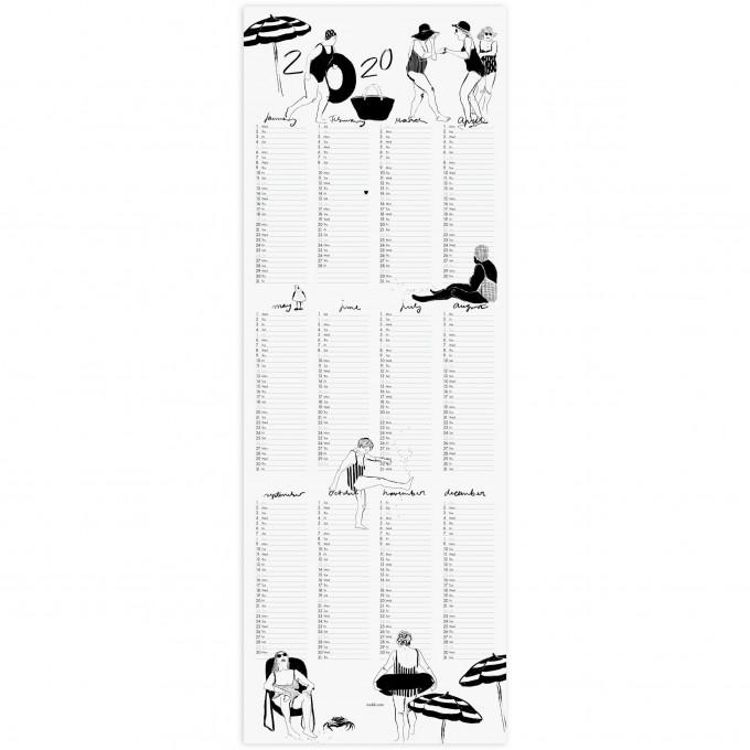 nuukk BADENDE FRAUEN - 2020 POSTERKALENDER nuukk BADENDE FRAUEN - 2020 POSTERKALENDER