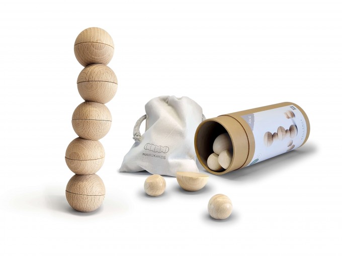 BALLANCE (XL) - Gedulds- & Geschicklichkeitsspiel für Jung und Alt (Set mit 20 Teilen) - Manukakids BALLANCE (XL) - Gedulds- & Geschicklichkeitsspiel für Jung und Alt (Set mit 20 Teilen) - Manukakids