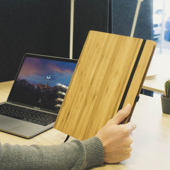 JUNGHOLZ Design NotizbuchWoodBook, Bambus A4 JUNGHOLZ Design NotizbuchWoodBook, Bambus A4
