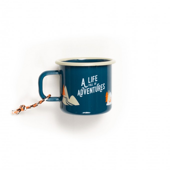 Roadtyping Emaille Becher A Life full of Adventures Roadtyping Emaille Becher A Life full of Adventures