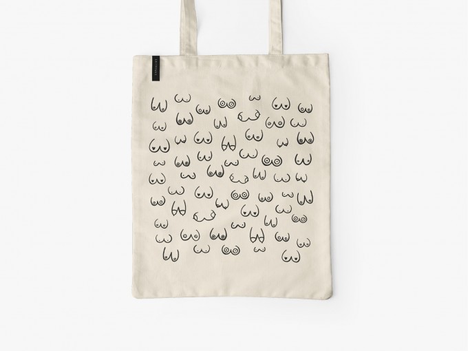 typealive / Baumwolltasche / Busenfreunde / Natur typealive / Baumwolltasche / Busenfreunde / Natur