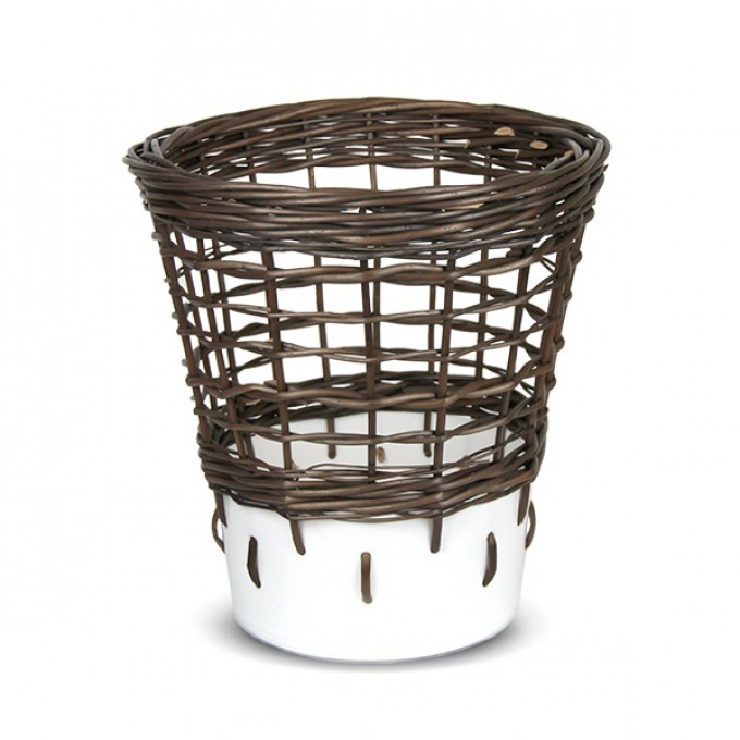 Papierkorb "Bow Bin No.2 White" Papierkorb "Bow Bin No.2 White"
