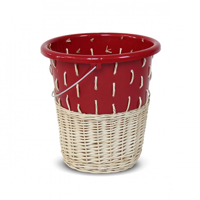 Papierkorb "Bow Bin No.1 Ruby Red" Papierkorb "Bow Bin No.1 Ruby Red"