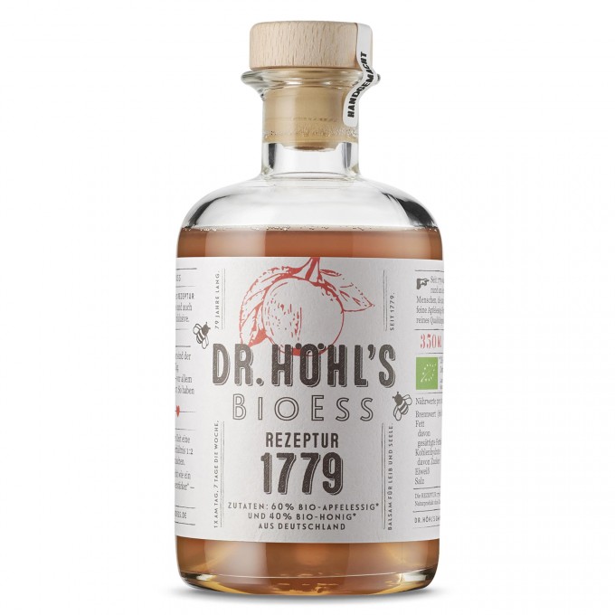 REZEPTUR 1779 Apfelessig mit Honig (350 ml)