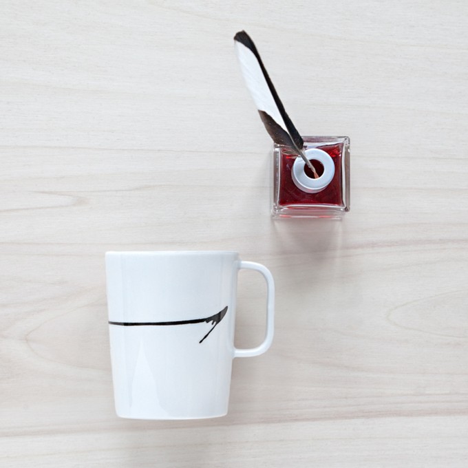 Amy & Kurt Berlin Kaffeebecher "Black ink" Amy & Kurt Berlin Kaffeebecher "Black ink"