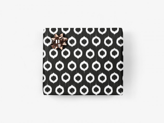 5x Geschenkpapier / Black n White (gefaltet) 5x Geschenkpapier / Black n White (gefaltet)