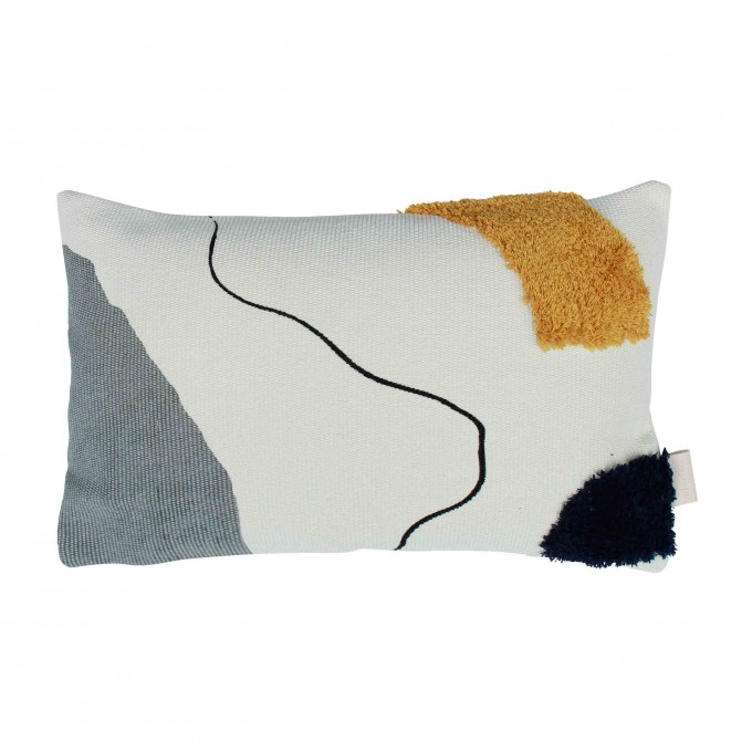 adorist - Boho Kissenbezug Shore Line, rechteckig adorist - Boho Kissenbezug Shore Line, rechteckig