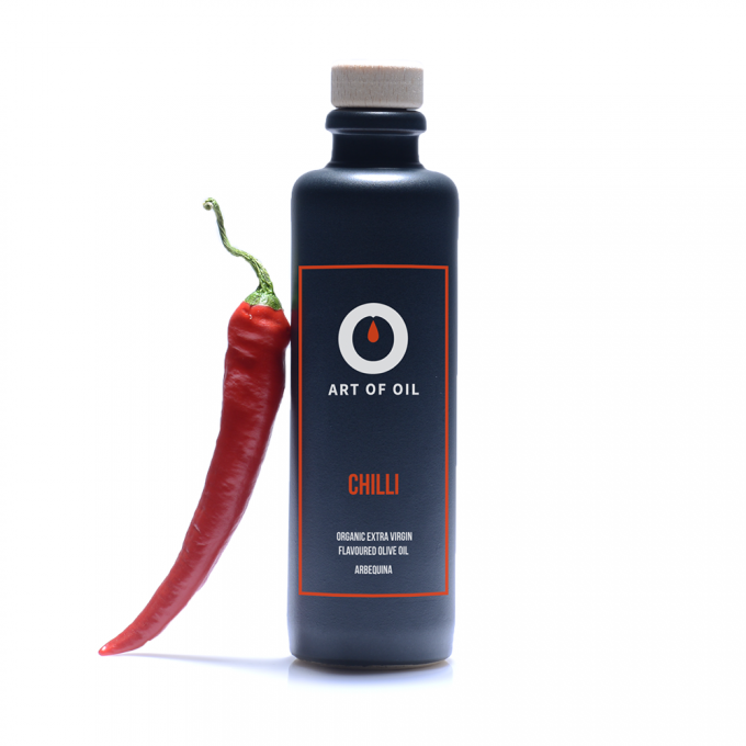 ART OF OIL Biologisches Extra Virgin Olivenöl - Chilli (200ml) ART OF OIL Biologisches Extra Virgin Olivenöl - Chilli (200ml)