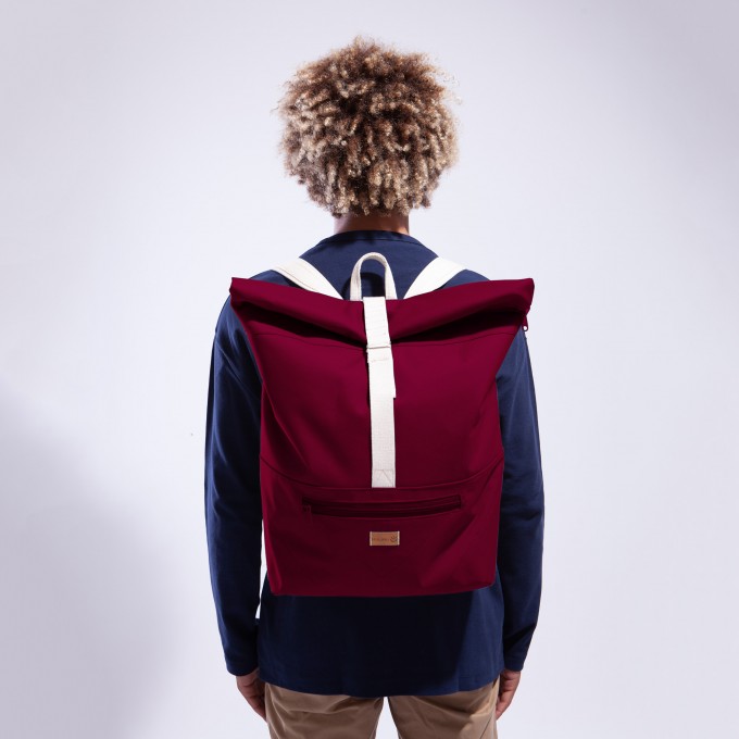 MULINU Rucksack CLASSIC ALBERT bordeaux MULINU Rucksack CLASSIC ALBERT bordeaux