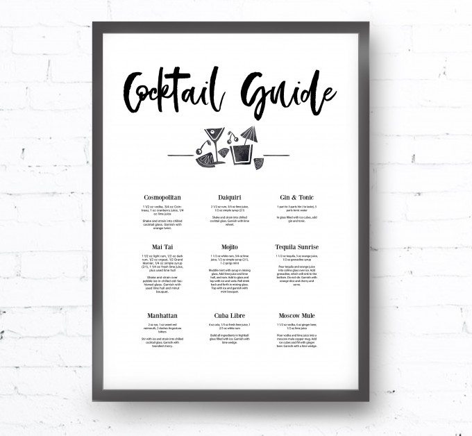 Kruth Design POSTER / COCKTAIL GUIDE Kruth Design POSTER / COCKTAIL GUIDE