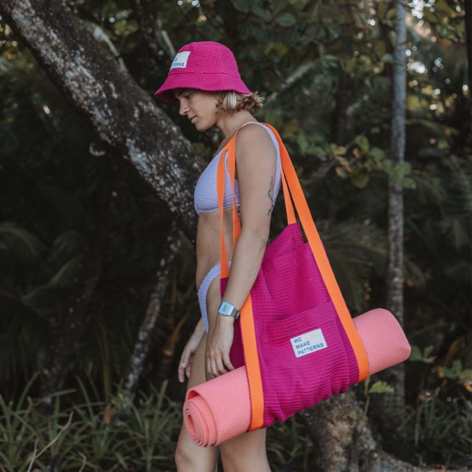 We Make Patterns - Surf&Yoga Carry Bag Berry