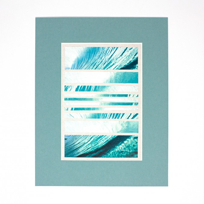 FORMLOS Berlin –"Catch A Wave" – Fine Art Print (DIN A5) im Passepartout FORMLOS Berlin –"Catch A Wave" – Fine Art Print (DIN A5) im Passepartout