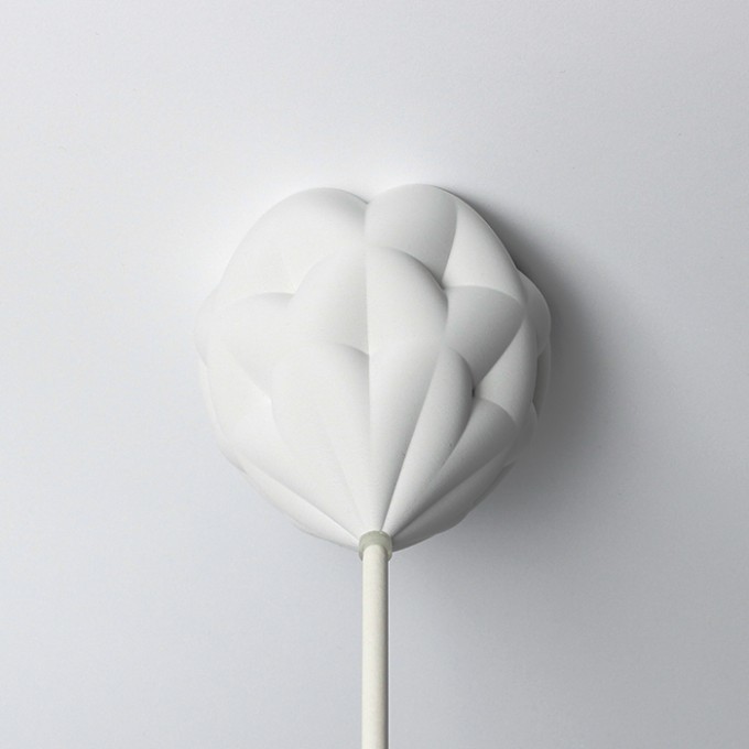 canopie® - Lampenbaldachin – Chesterfield Gipsweiß