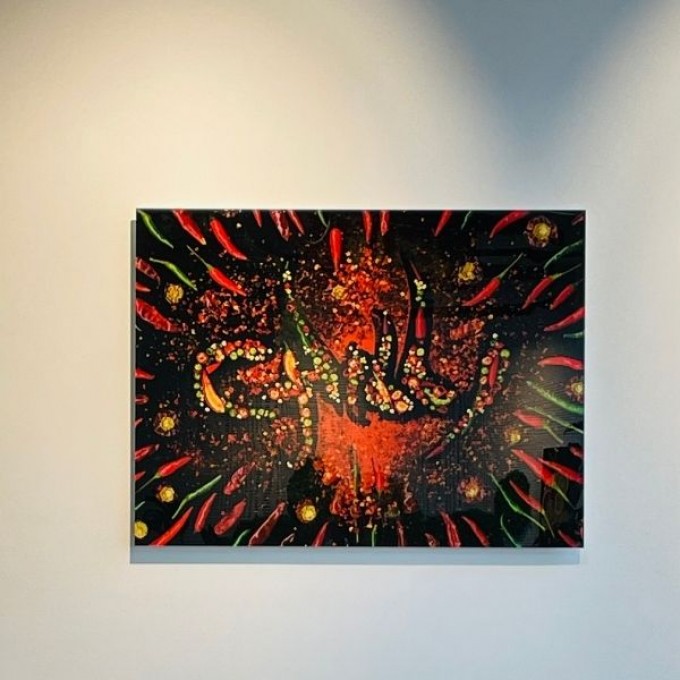 Chilli 
Fine Art Acryl Bild von Max Faber