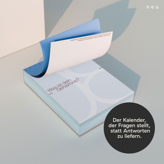 Familiar Faces Abreisskalender »Create Space in 2026.« For you, for others, for what matters.