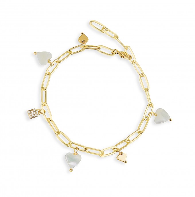Valerie Chic - ENDLESS LOVE Armband - 18 Karat vergoldet Valerie Chic - ENDLESS LOVE Armband - 18 Karat vergoldet