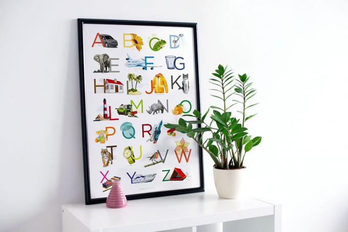 ABC Plakat / Alphabet Poster ABC Plakat / Alphabet Poster