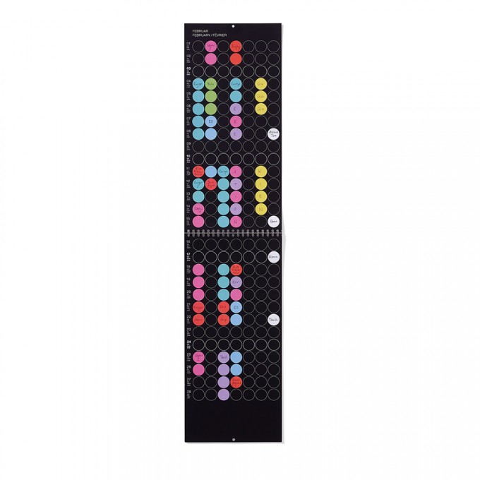dot on maxi / Monatsplaner 2019 – mit über 700 Klebepunkten in 12 Farben dot on maxi / Monatsplaner 2019 – mit über 700 Klebepunkten in 12 Farben