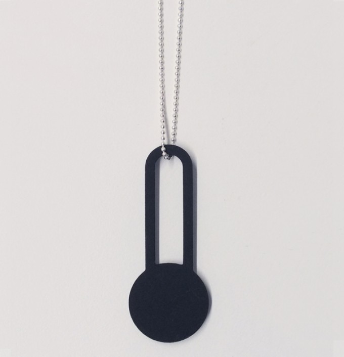 theobalt.design DOT necklace black theobalt.design DOT necklace black