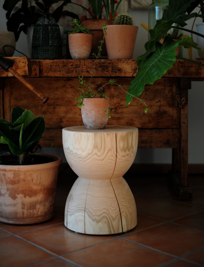 OnePieceWood – couchtisch - hourglass - natural oak OnePieceWood – couchtisch - hourglass - natural oak