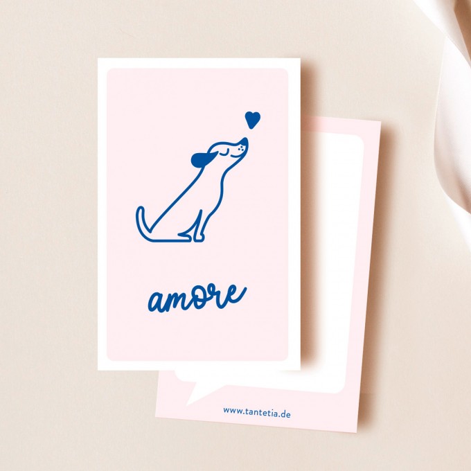 Minikarte „Amore“ – Kleine Karte, große Gefühle Minikarte „Amore“ – Kleine Karte, große Gefühle