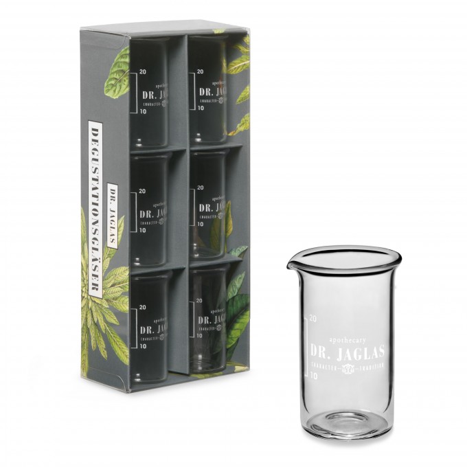 DR. JAGLAS Degustationsgläser 6x25ml DR. JAGLAS Degustationsgläser 6x25ml