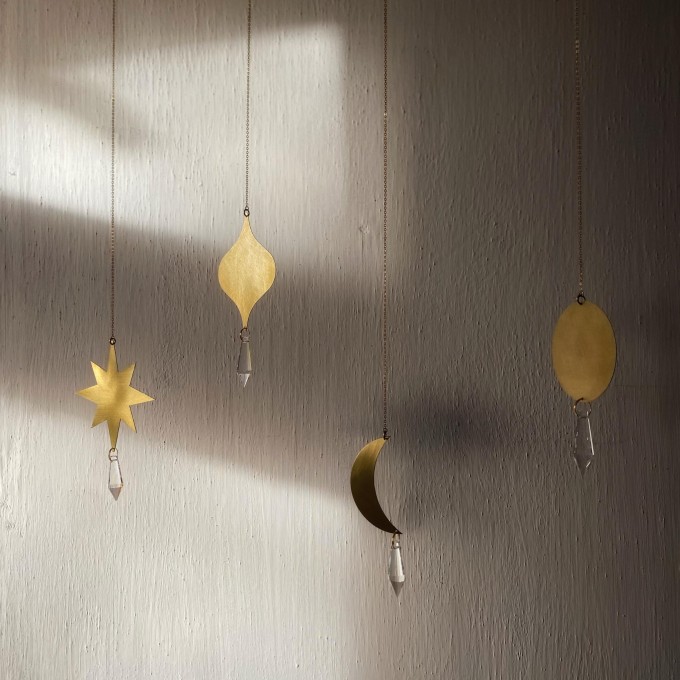 IDA PING JEWELRY // Weihnachtliche Sun Catcher - Stern, Kugel, Tropfen & Mond
