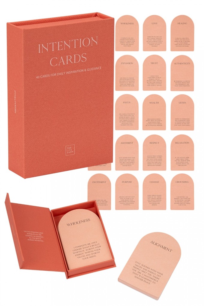 The Life Barn Intention Cards Box 40 Karten (englisch)