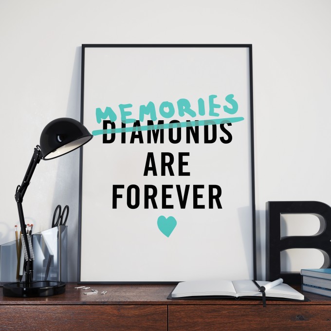 Megumi Memories / Diamonds are forever -- DIN A3 Poster Megumi Memories / Diamonds are forever -- DIN A3 Poster