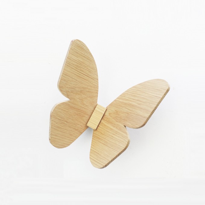 Haken Schmetterling Einfachdesign