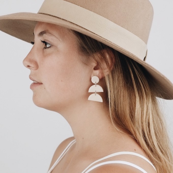 EVE + ADIS // FIO EARRINGS nude EVE + ADIS // FIO EARRINGS nude