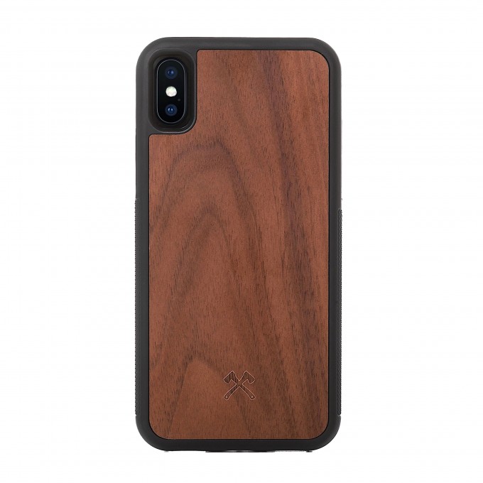 Woodcessories - EcoBump - Premium Design Hülle, Case, Cover, Schutzhülle für das iPhone aus FSC zertifiziertem Walnuss Holz (iPhone Xs Max) Woodcessories - EcoBump - Premium Design Hülle, Case, Cover, Schutzhülle für das iPhone aus FSC zertifiziertem Walnuss Holz (iPhone Xs Max)