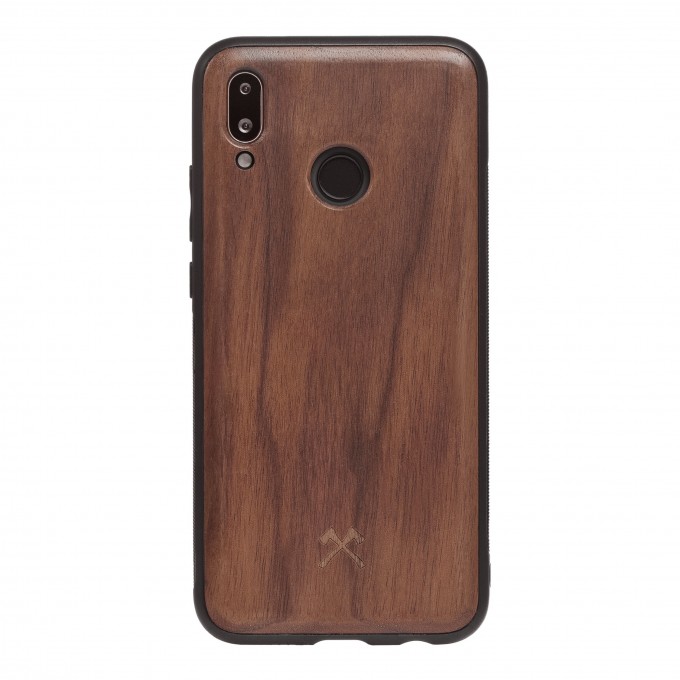 Woodcessories - EcoBump - Premium Design Hülle, Case, Cover, Schutzhülle für das Smartphone aus FSC zertifiziertem Walnuss Holz (Huawei P20 Lite) Woodcessories - EcoBump - Premium Design Hülle, Case, Cover, Schutzhülle für das Smartphone aus FSC zertifiziertem Walnuss Holz (Huawei P20 Lite)
