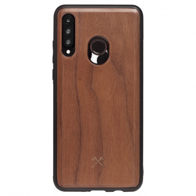 Woodcessories - EcoBump - Premium Design Hülle, Case, Cover, Schutzhülle für das Smartphone aus FSC zertifiziertem Walnuss Holz (Huawei P30 Lite) Woodcessories - EcoBump - Premium Design Hülle, Case, Cover, Schutzhülle für das Smartphone aus FSC zertifiziertem Walnuss Holz (Huawei P30 Lite)