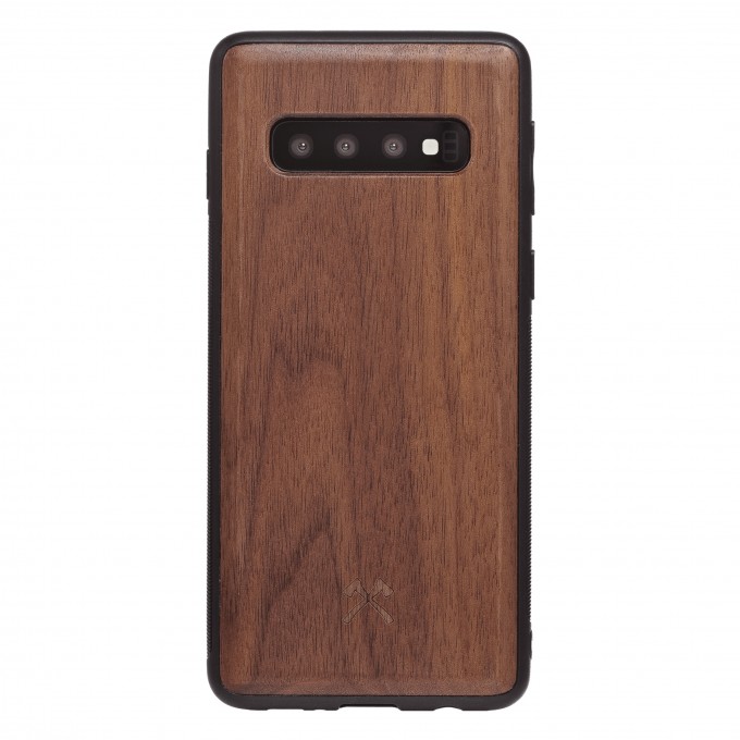 Woodcessories - EcoBump - Premium Design Hülle, Case, Cover, Schutzhülle für das Smartphone aus FSC zertifiziertem Walnuss Holz (Samsung S10 Plus) Woodcessories - EcoBump - Premium Design Hülle, Case, Cover, Schutzhülle für das Smartphone aus FSC zertifiziertem Walnuss Holz (Samsung S10 Plus)