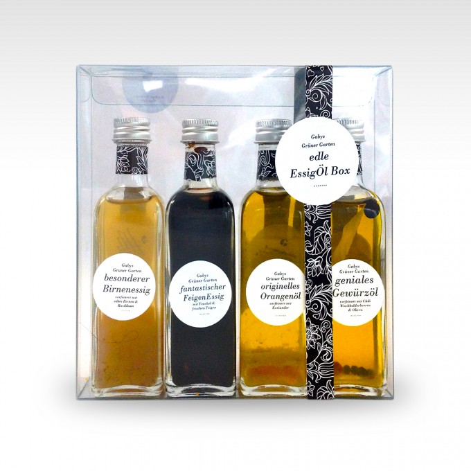 Gabys Grüner Garten Edle Essig & Öl Box 260ml Gabys Grüner Garten Edle Essig & Öl Box 260ml
