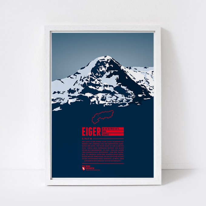 Marmota Maps – Eiger - Bergdruck Marmota Maps – Eiger - Bergdruck