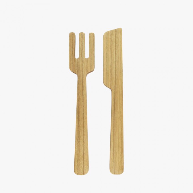 EINFACHDESIGN, Untersetzer Holz, Besteck EINFACHDESIGN, Untersetzer Holz, Besteck