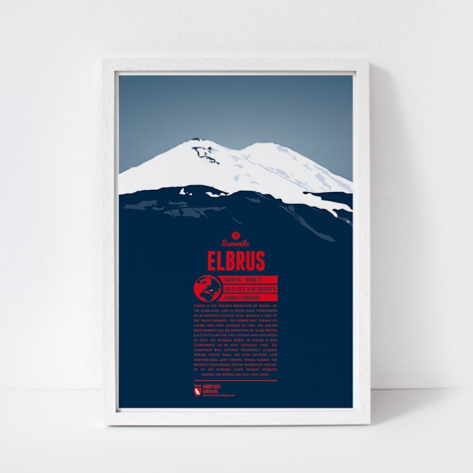 Marmota Maps – Elbrus - Bergdruck Marmota Maps – Elbrus - Bergdruck